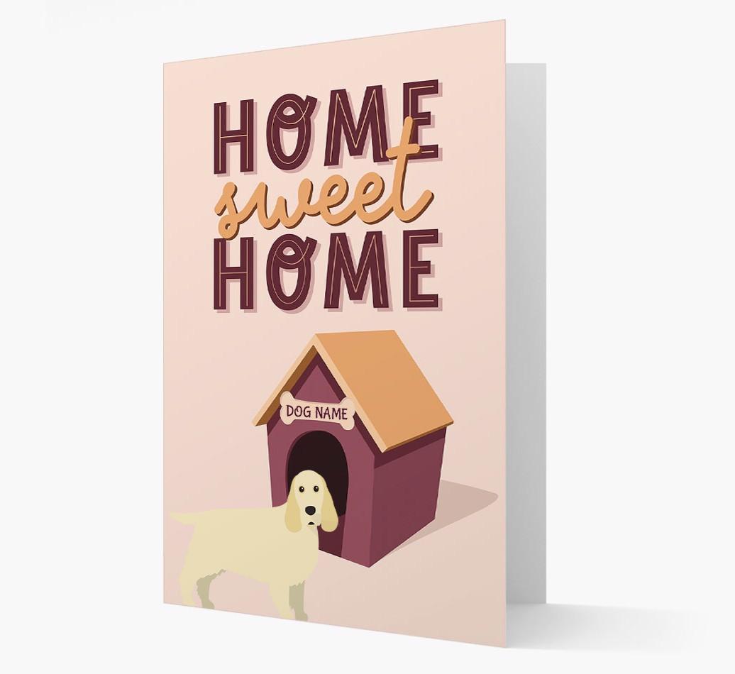 Home Sweet Home: Personalized {breedFullName} Card