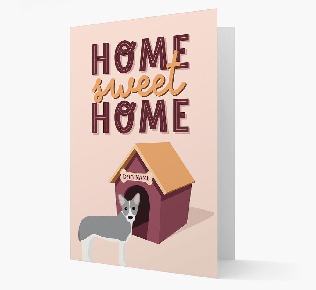 Home Sweet Home: Personalized {breedFullName} Card