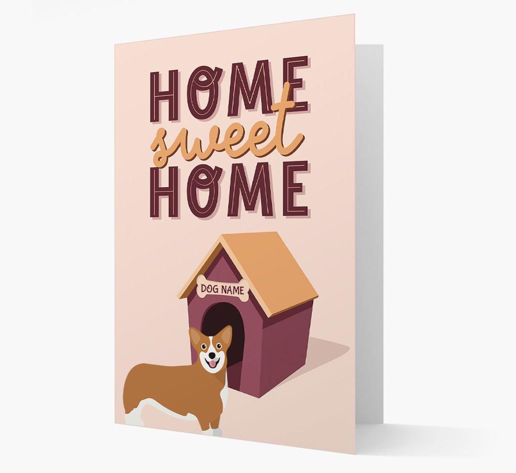 Home Sweet Home: Personalized {breedFullName} Card