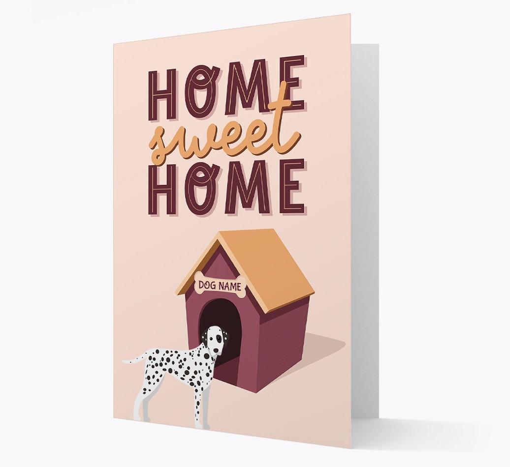 Home Sweet Home: Personalized {breedFullName} Card