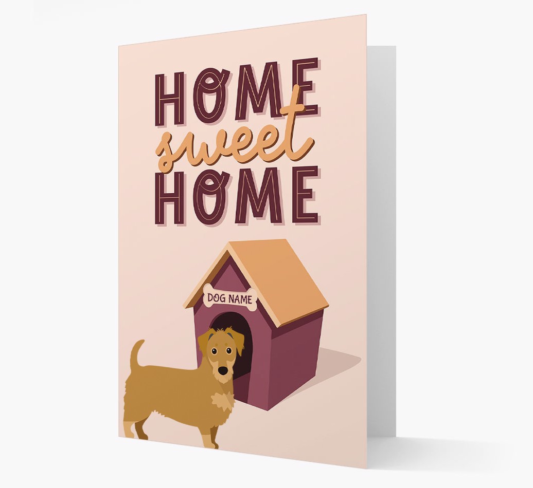 Home Sweet Home: Personalized {breedFullName} Card