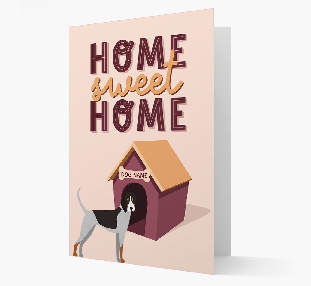 Home Sweet Home: Personalized {breedFullName} Card