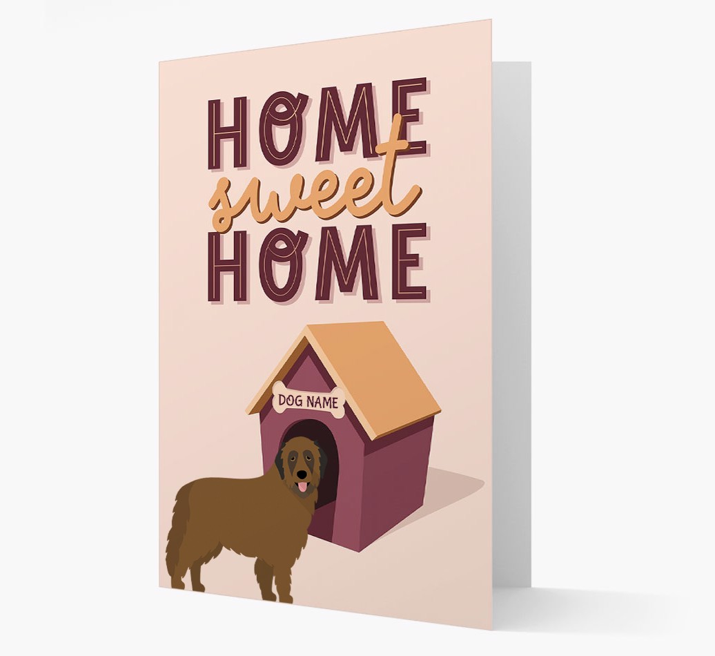 Home Sweet Home: Personalized {breedFullName} Card