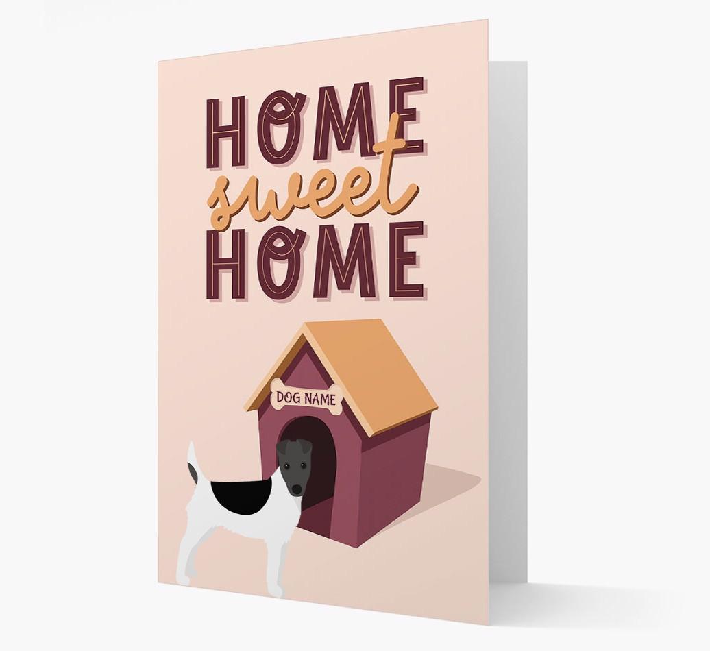 Home Sweet Home: Personalized {breedFullName} Card