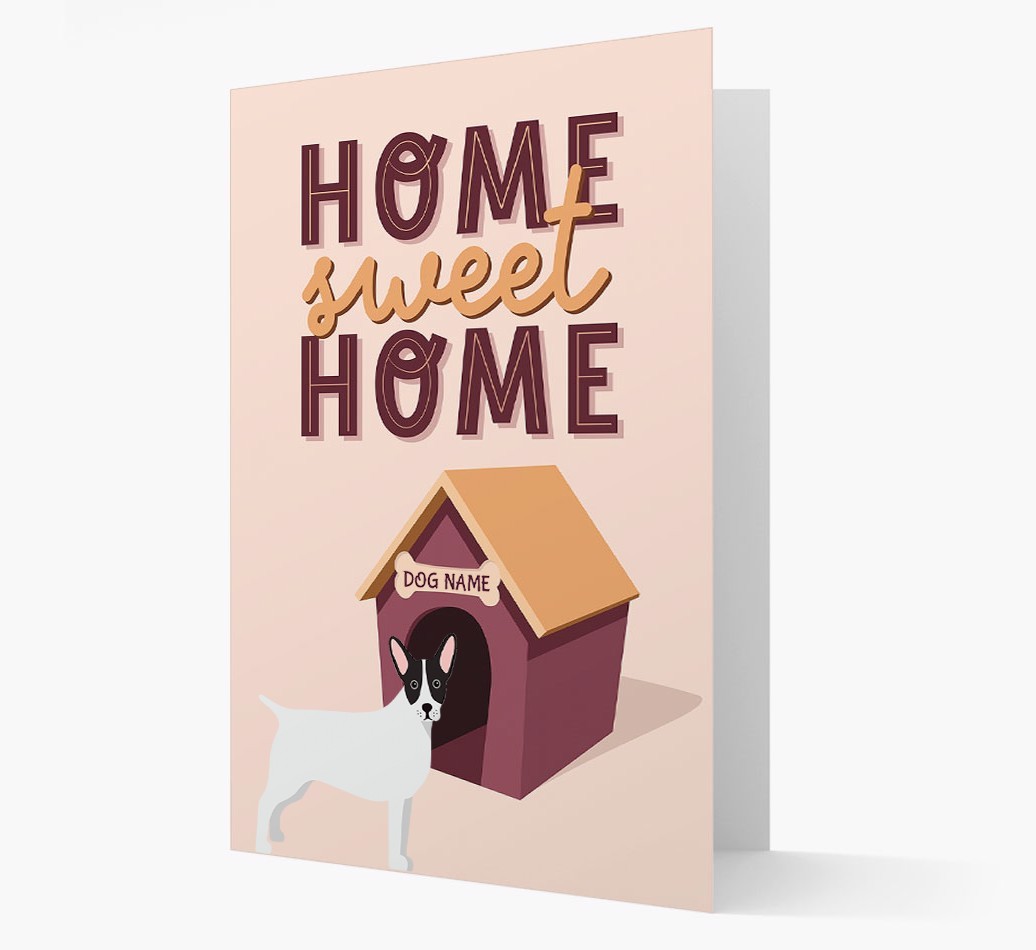 Home Sweet Home: Personalized {breedFullName} Card