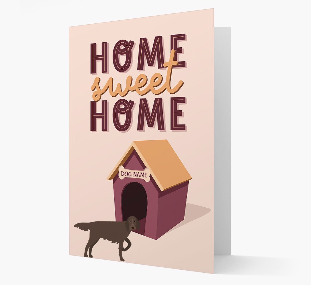 Home Sweet Home: Personalized {breedFullName} Card