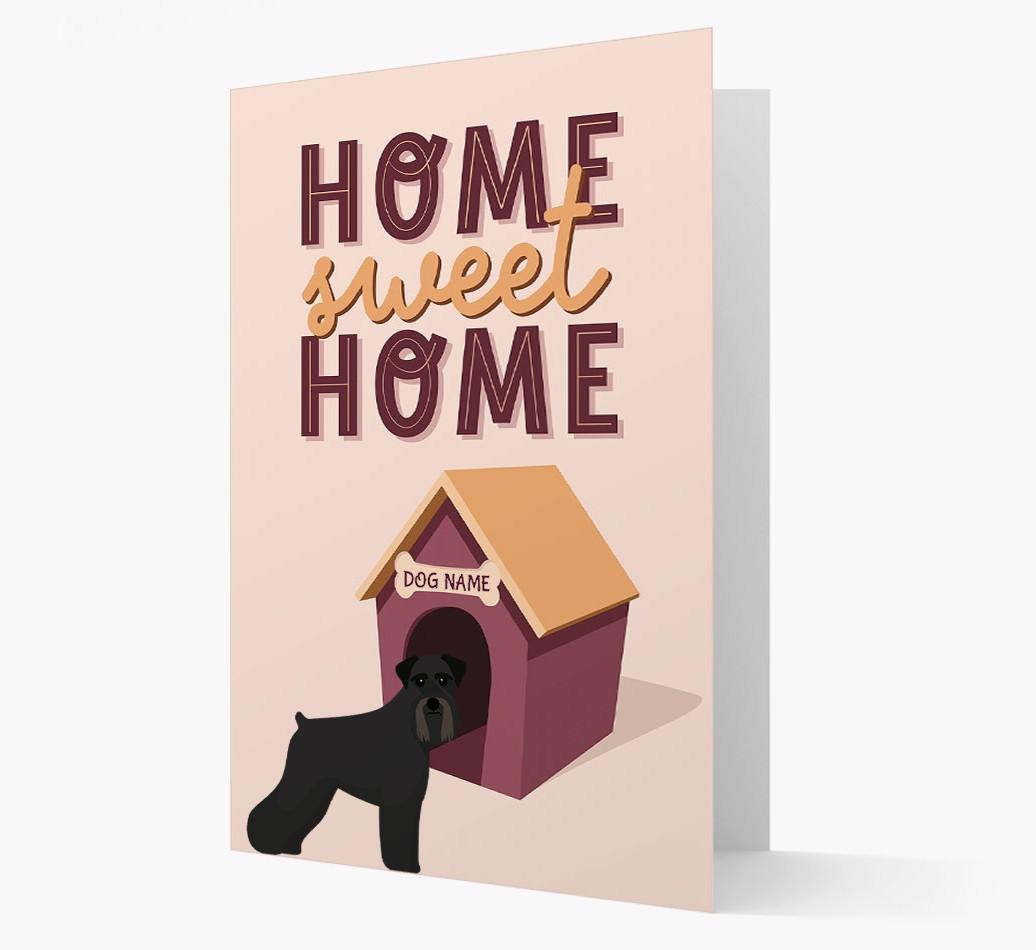 Home Sweet Home: Personalized {breedFullName} Card