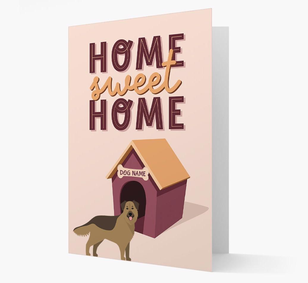 Home Sweet Home: Personalized {breedFullName} Card