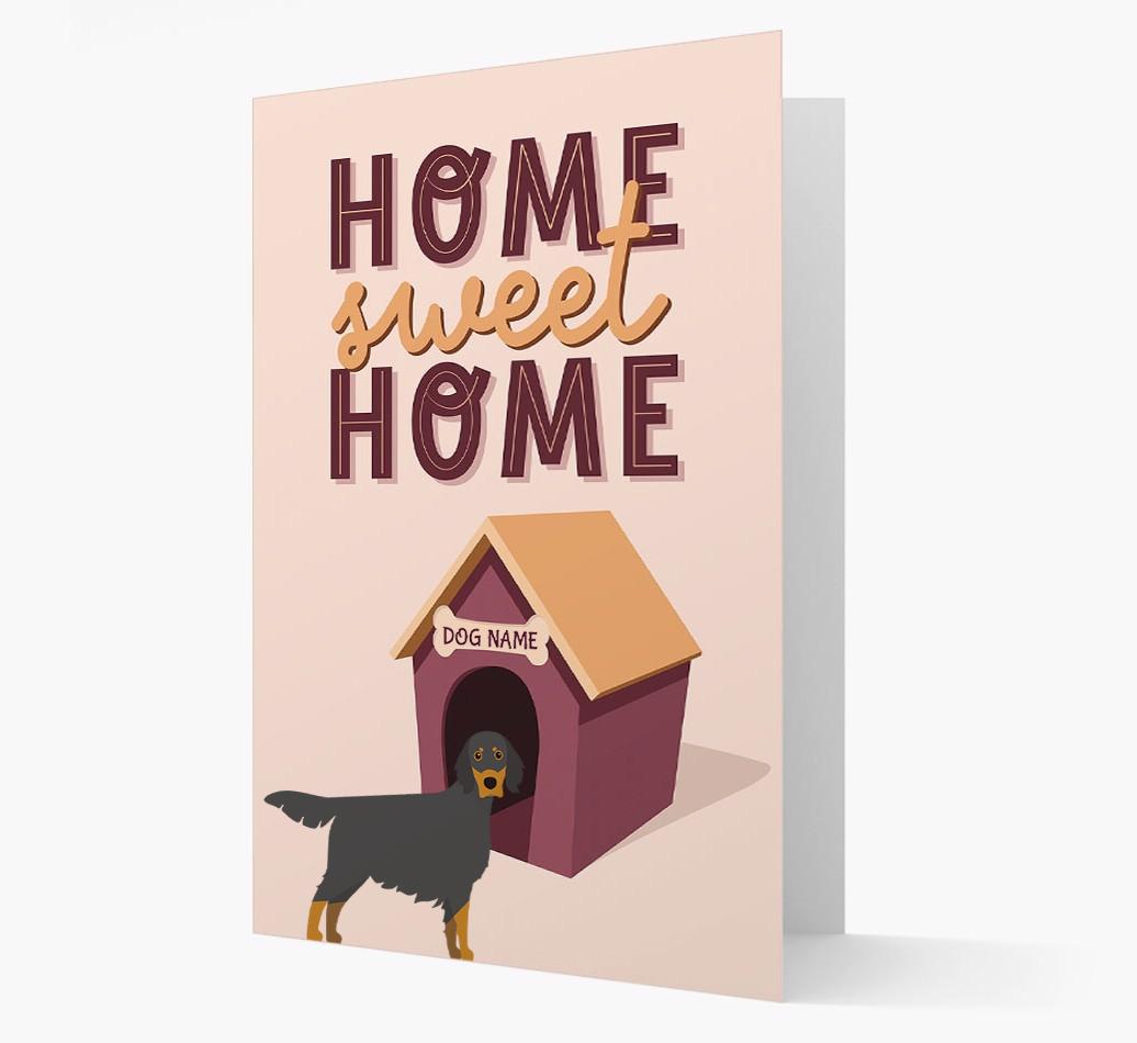 Home Sweet Home: Personalized {breedFullName} Card