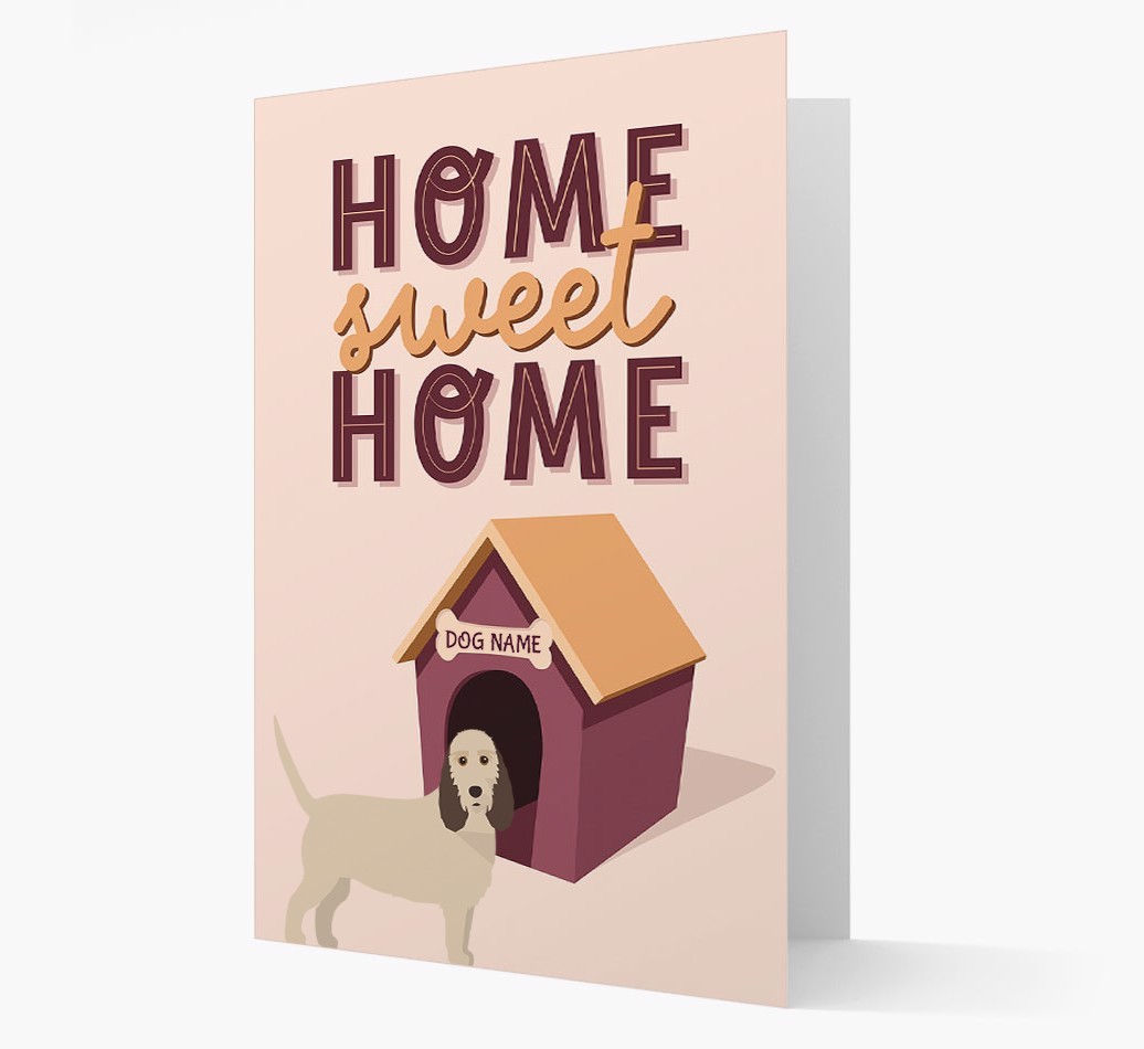 Home Sweet Home: Personalized {breedFullName} Card