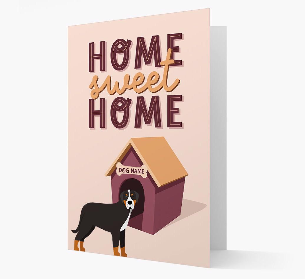Home Sweet Home: Personalized {breedFullName} Card