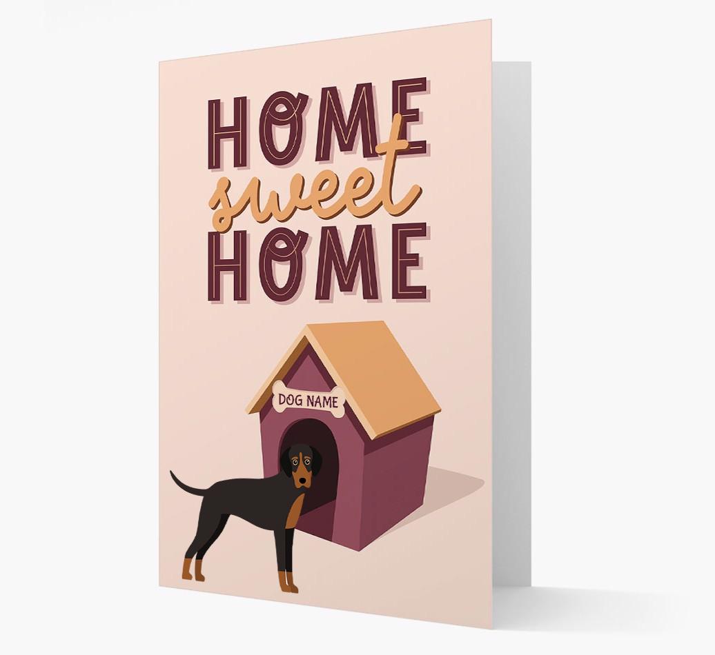 Home Sweet Home: Personalized {breedFullName} Card