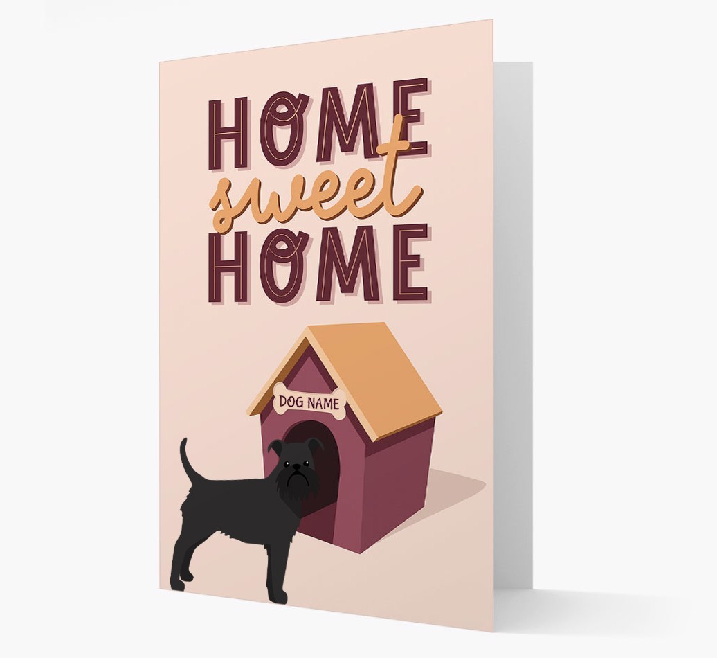 Home Sweet Home: Personalized {breedFullName} Card