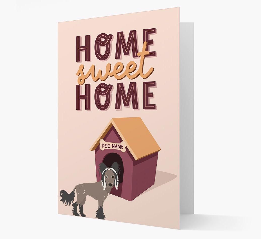 Home Sweet Home: Personalized {breedFullName} Card