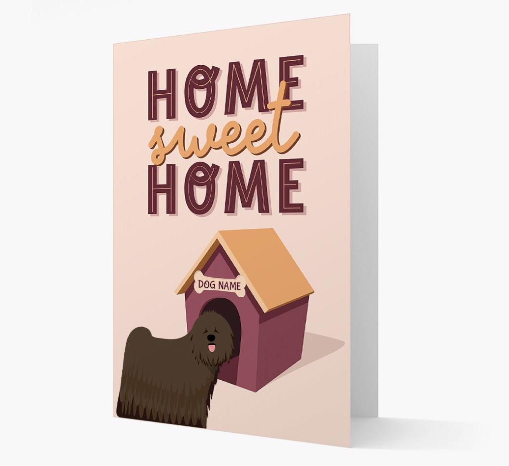 Home Sweet Home: Personalized {breedFullName} Card
