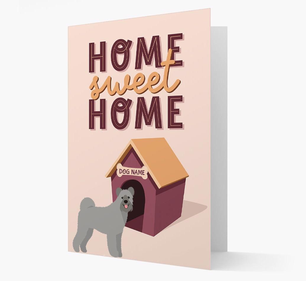 Home Sweet Home: Personalized {breedFullName} Card