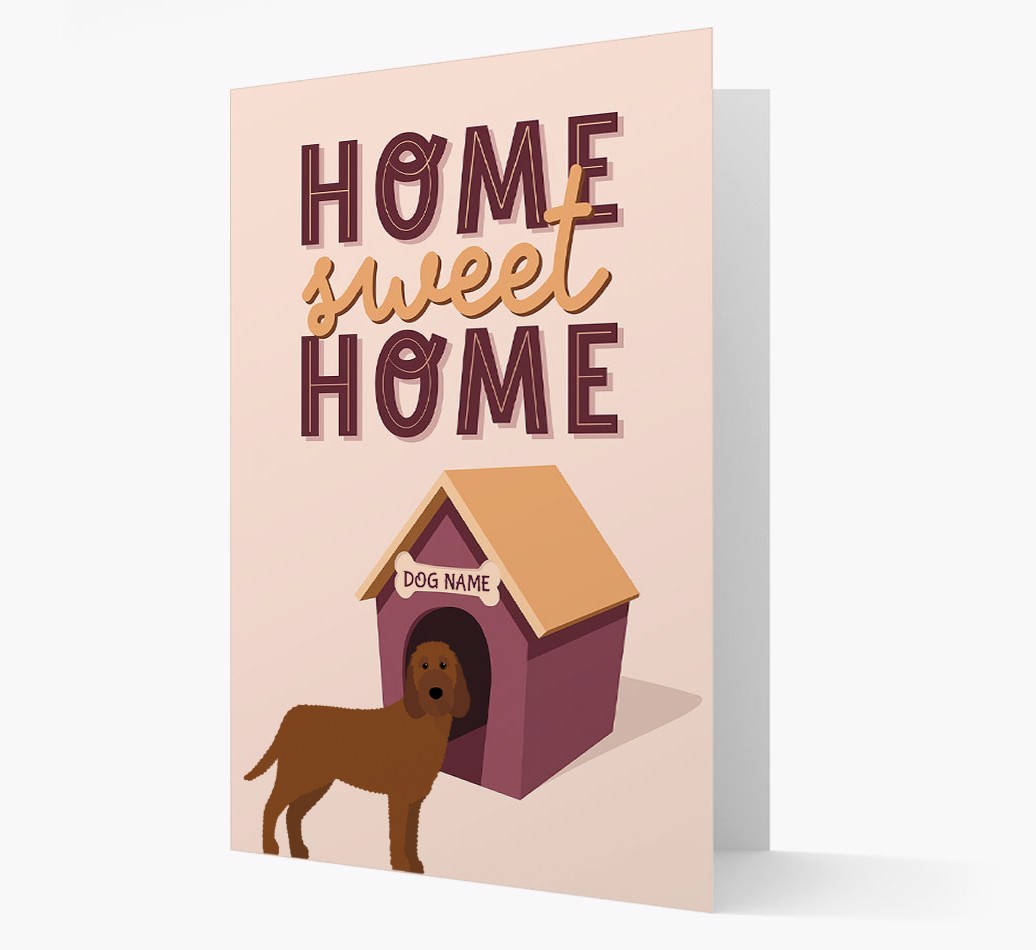 Home Sweet Home: Personalized {breedFullName} Card