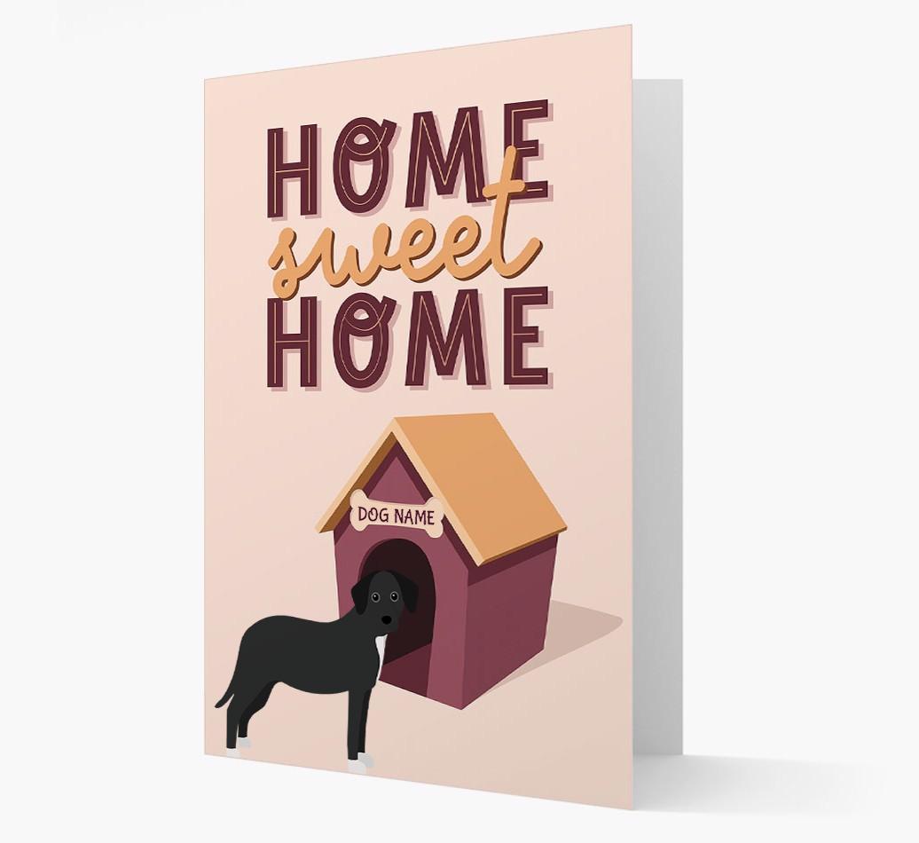 Home Sweet Home: Personalized {breedFullName} Card