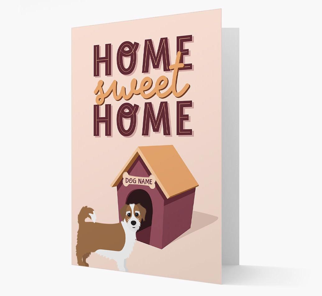 Home Sweet Home: Personalized {breedFullName} Card