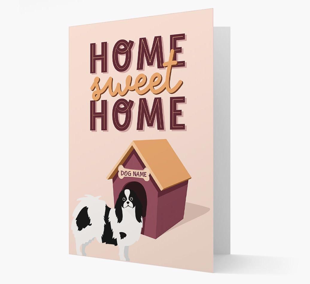 Home Sweet Home: Personalized {breedFullName} Card