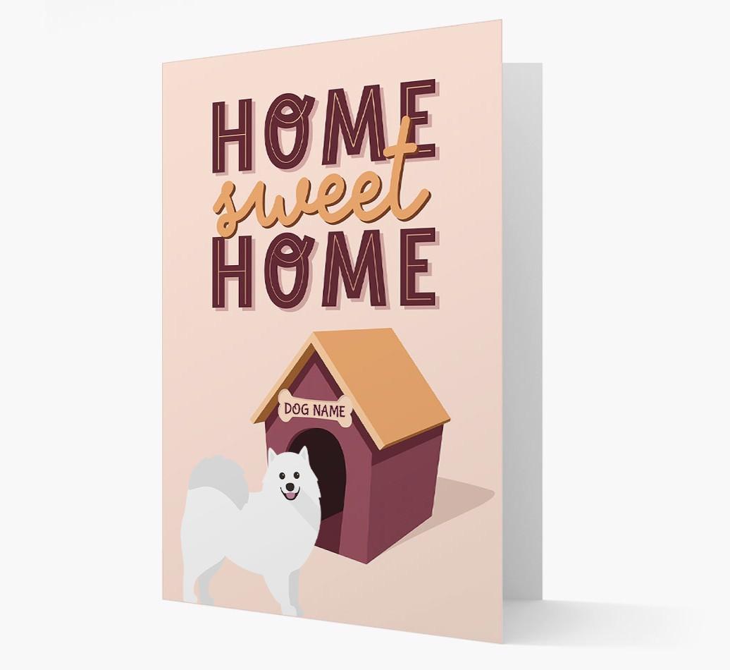 Home Sweet Home: Personalized {breedFullName} Card