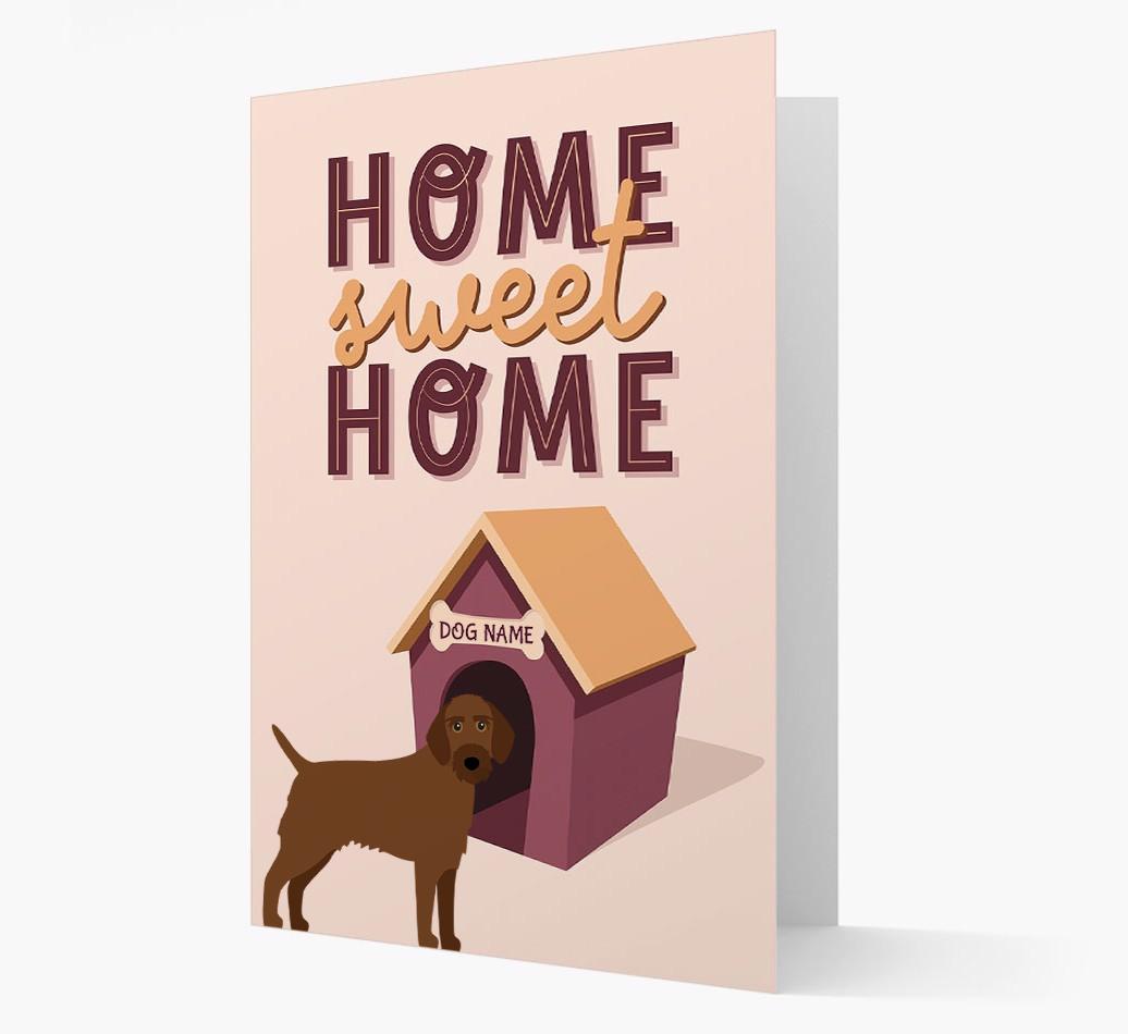 Home Sweet Home: Personalized {breedFullName} Card