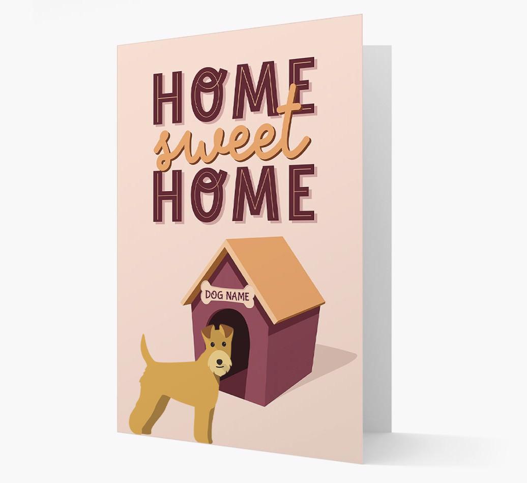 Home Sweet Home: Personalized {breedFullName} Card