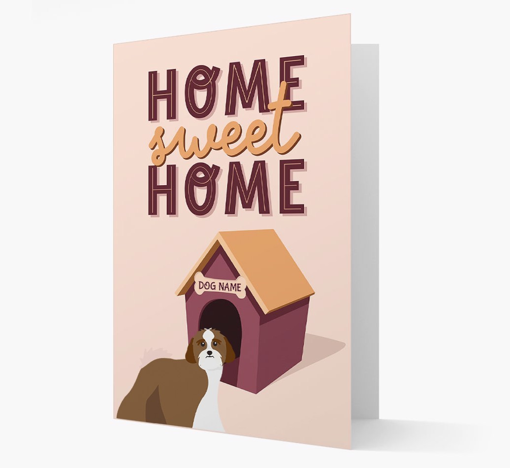 Home Sweet Home: Personalized {breedFullName} Card
