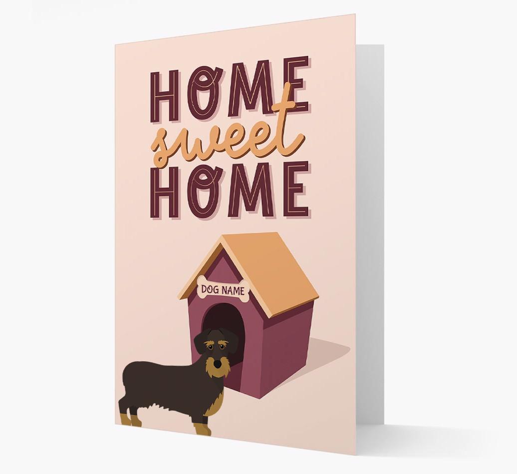 Home Sweet Home: Personalized {breedFullName} Card