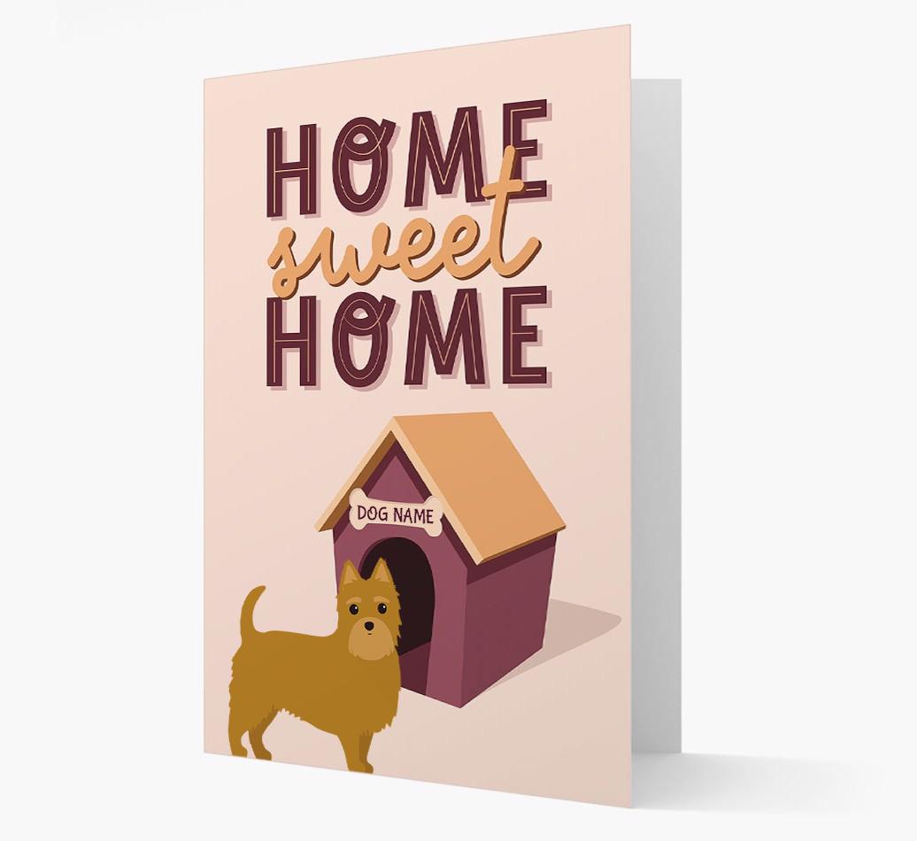 Home Sweet Home: Personalized {breedFullName} Card
