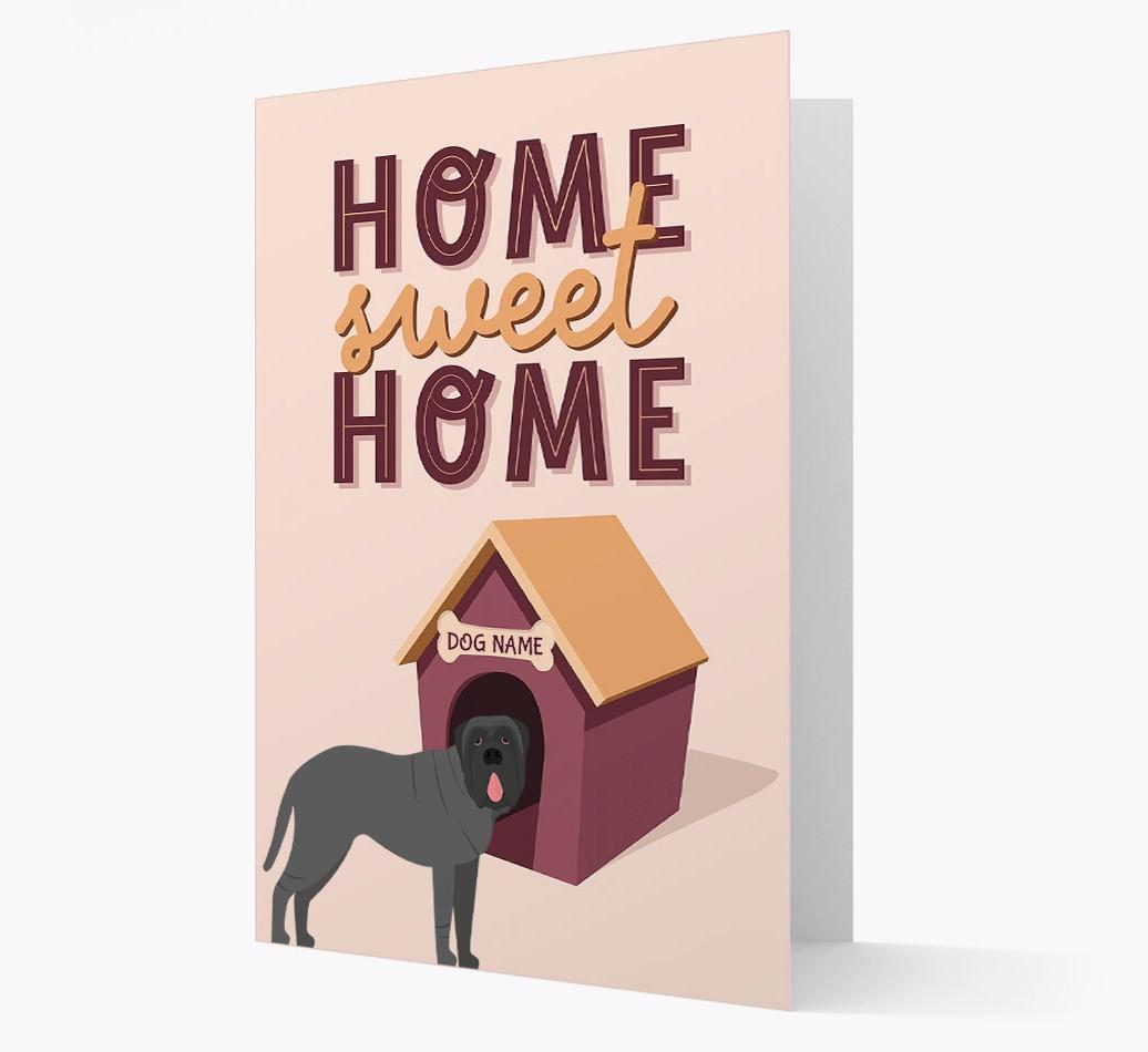 Home Sweet Home: Personalized {breedFullName} Card