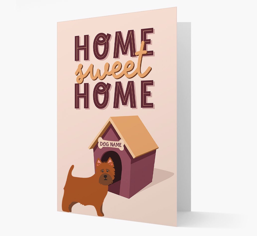 Home Sweet Home: Personalized {breedFullName} Card
