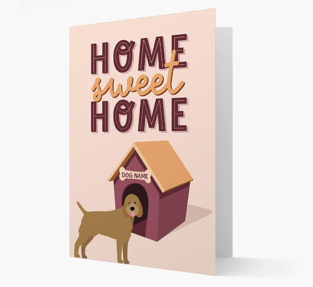 Home Sweet Home: Personalized {breedFullName} Card