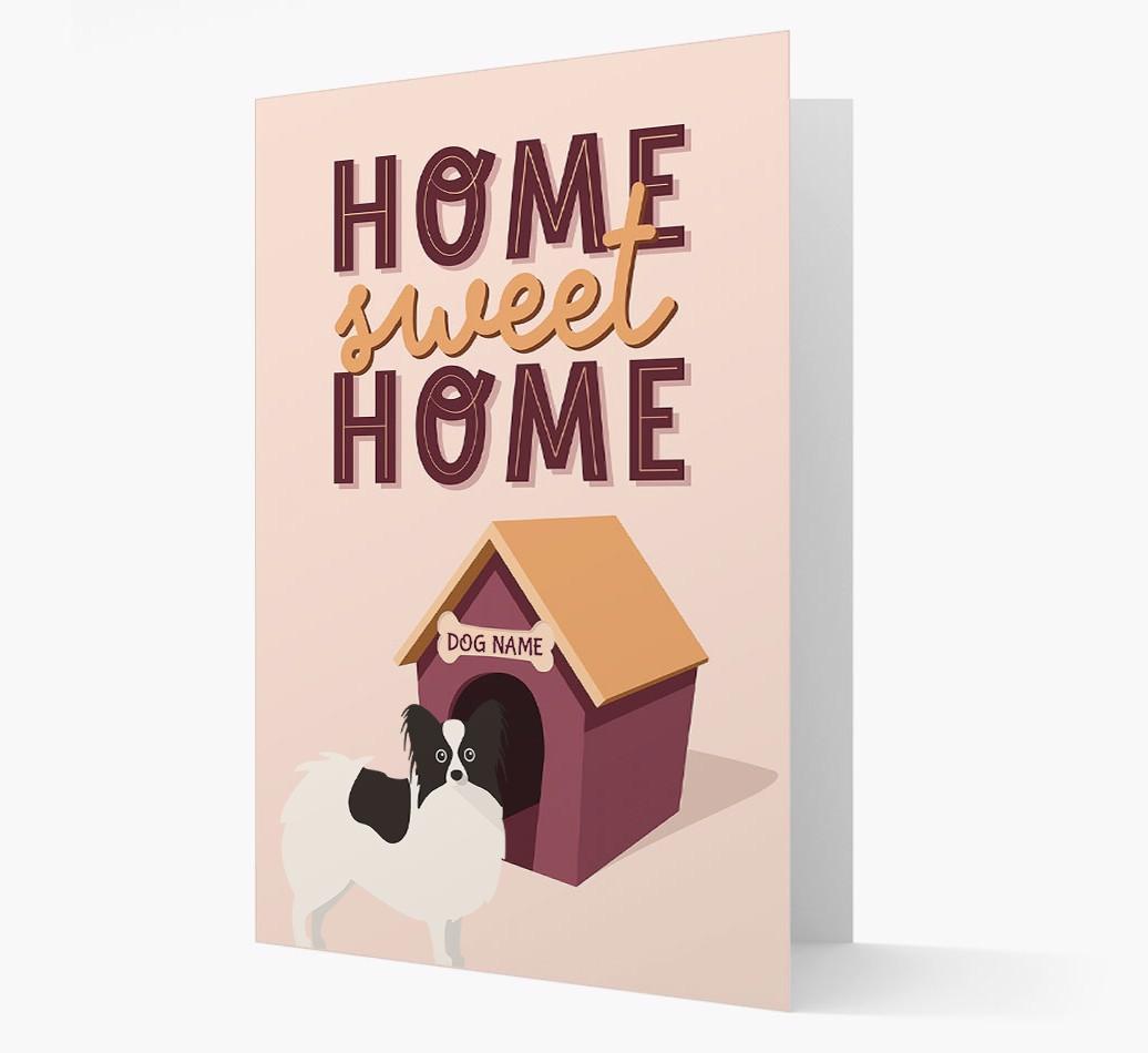 Home Sweet Home: Personalized {breedFullName} Card