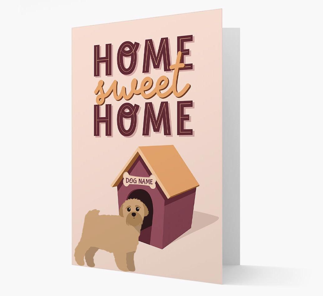 Home Sweet Home: Personalized {breedFullName} Card