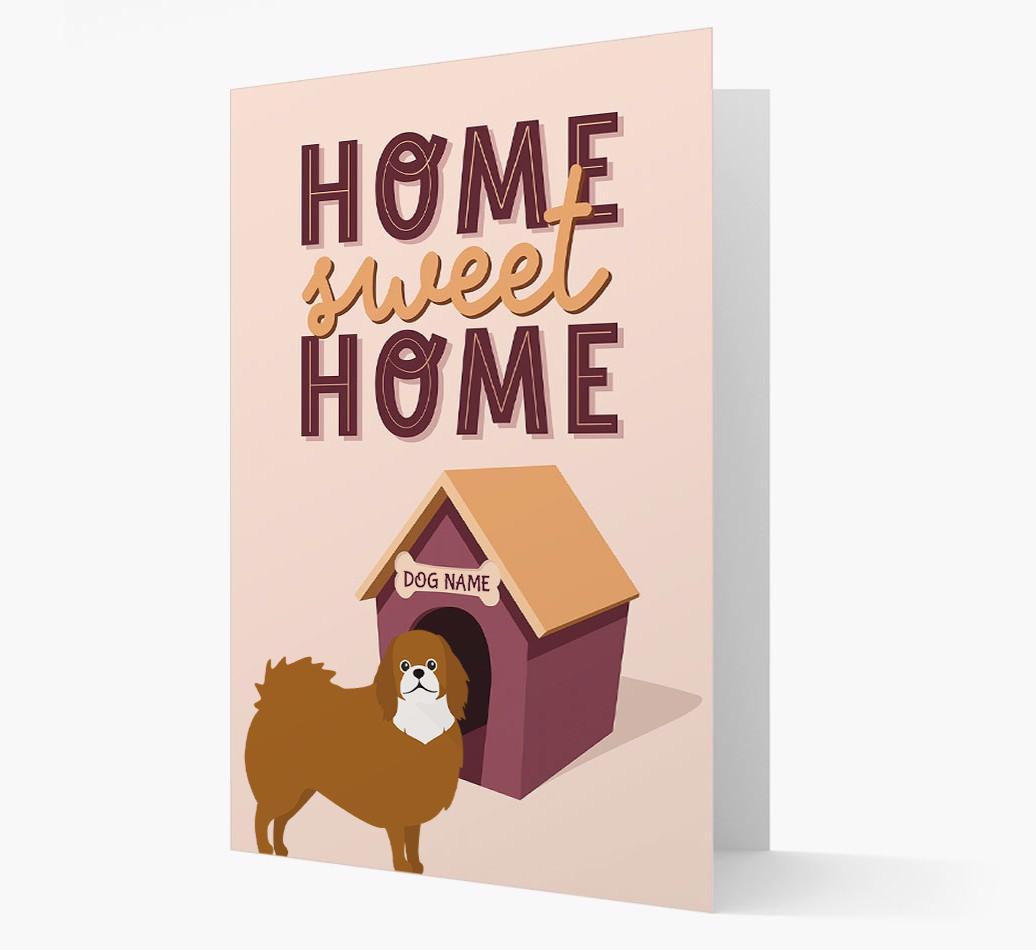 Home Sweet Home: Personalized {breedFullName} Card