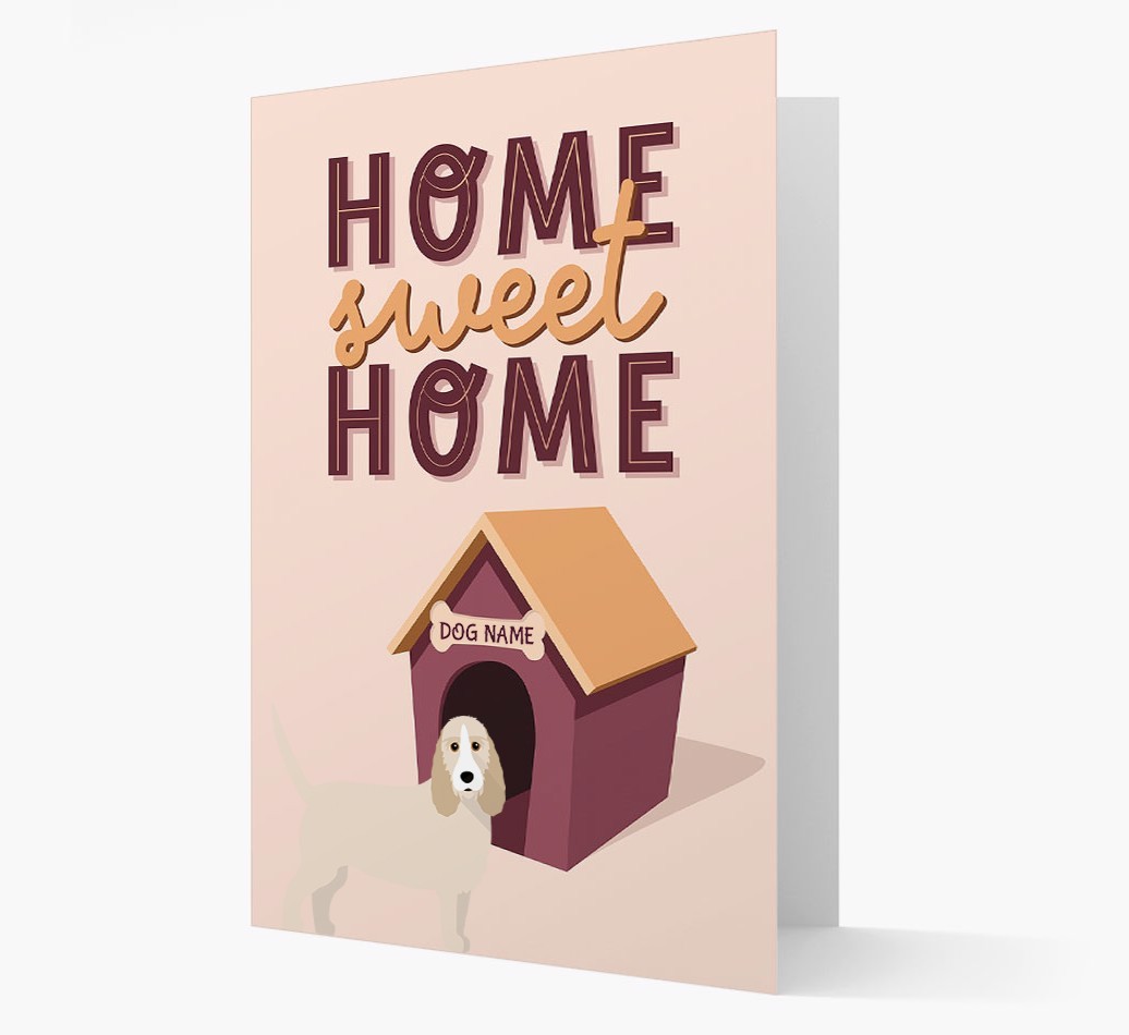 Home Sweet Home: Personalized {breedFullName} Card