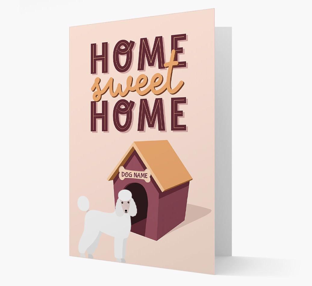Home Sweet Home: Personalized {breedFullName} Card