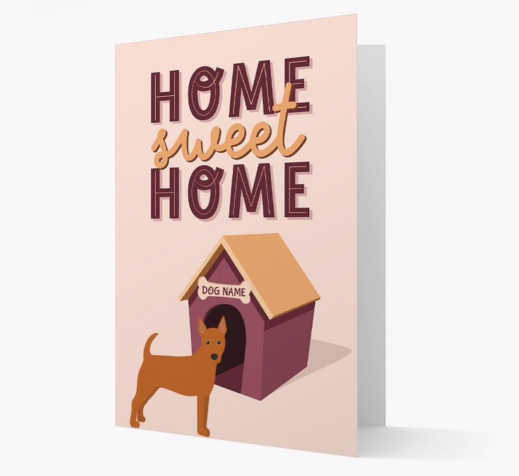Home Sweet Home: Personalized {breedFullName} Card