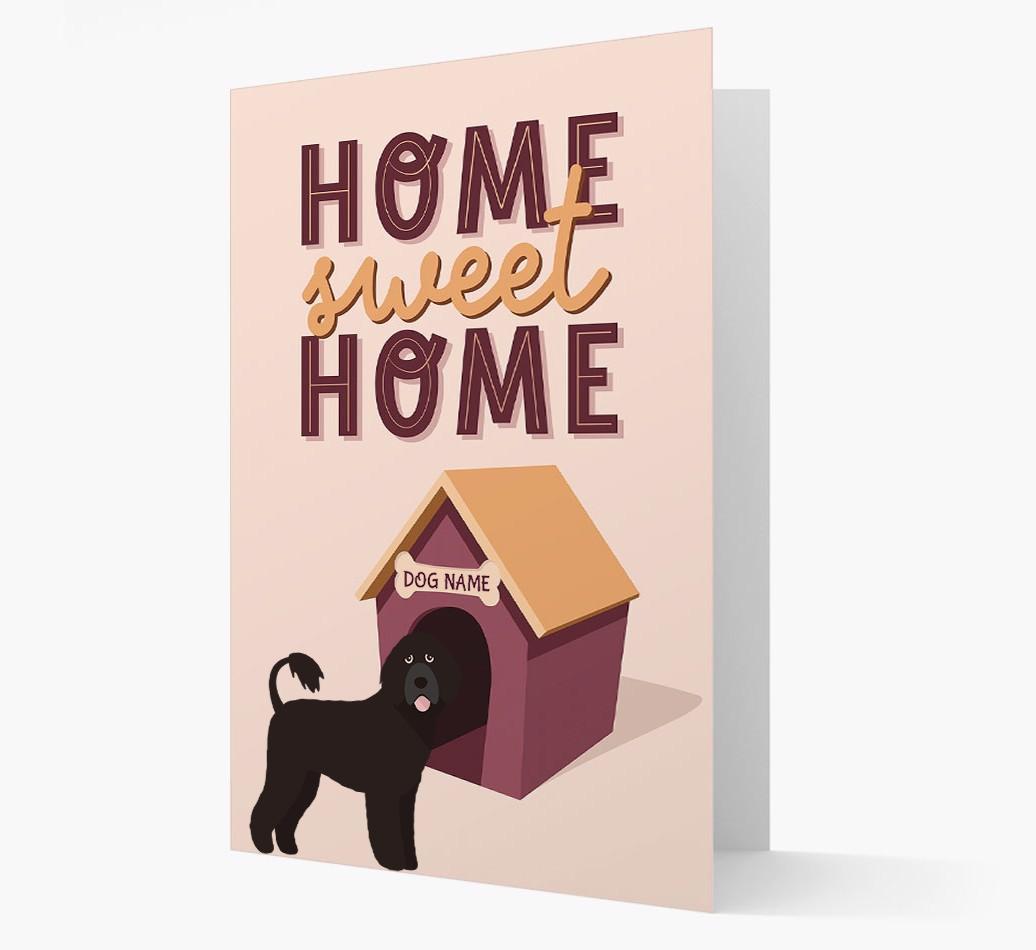 Home Sweet Home: Personalized {breedFullName} Card