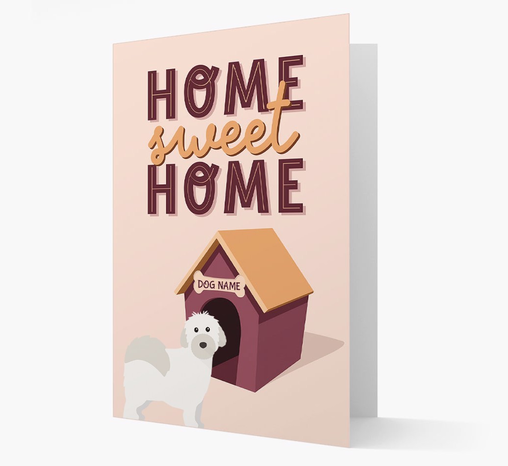 Home Sweet Home: Personalized {breedFullName} Card