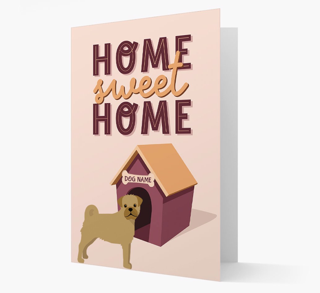 Home Sweet Home: Personalized {breedFullName} Card