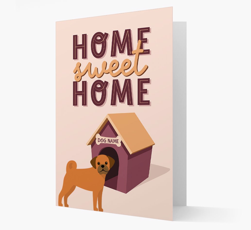 Home Sweet Home: Personalized {breedFullName} Card