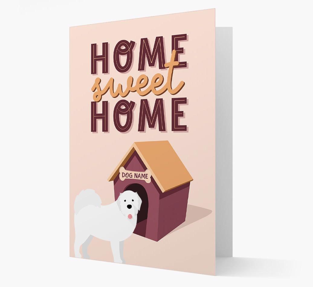 Home Sweet Home: Personalized {breedFullName} Card