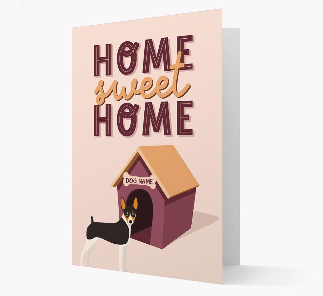 Home Sweet Home: Personalized {breedFullName} Card