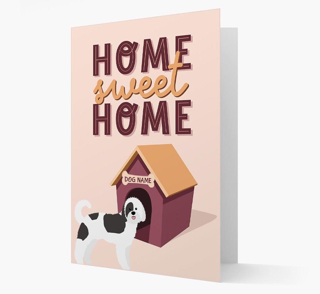 Home Sweet Home: Personalized {breedFullName} Card
