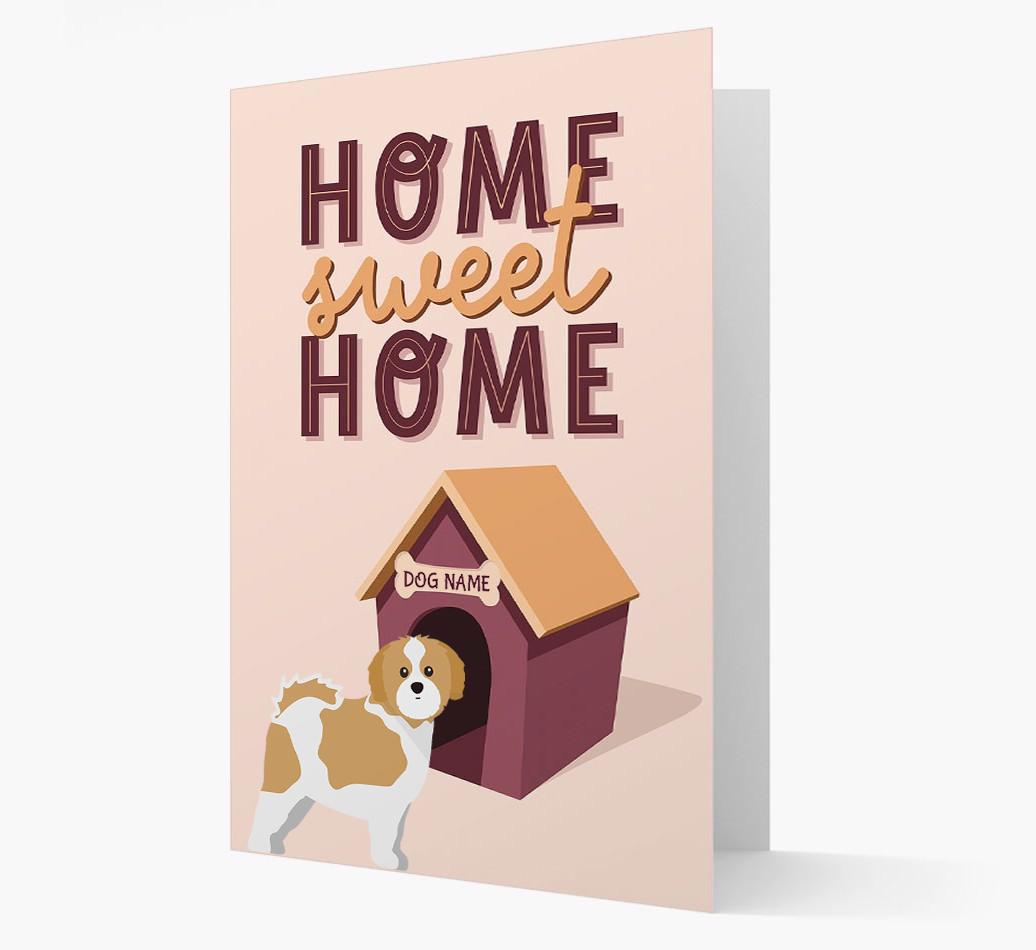 Home Sweet Home: Personalized {breedFullName} Card