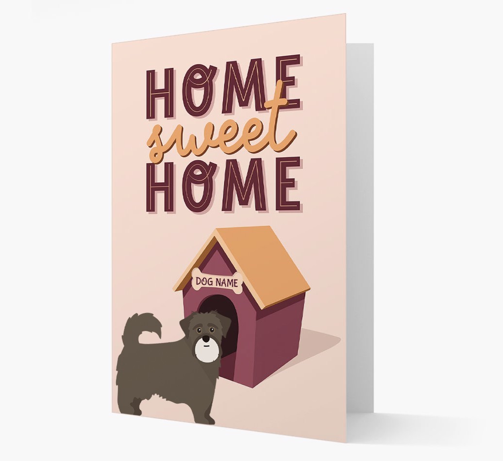 Home Sweet Home: Personalized {breedFullName} Card