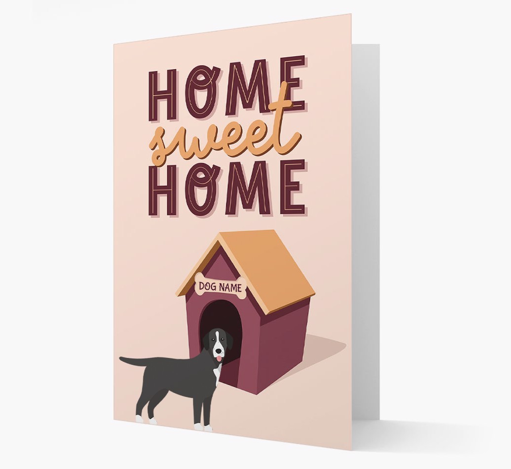 Home Sweet Home: Personalized {breedFullName} Card