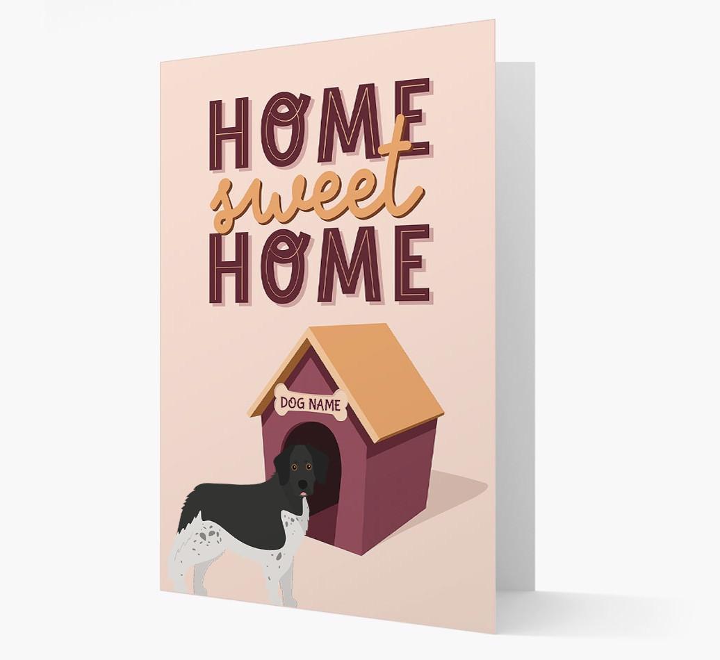 Home Sweet Home: Personalized {breedFullName} Card